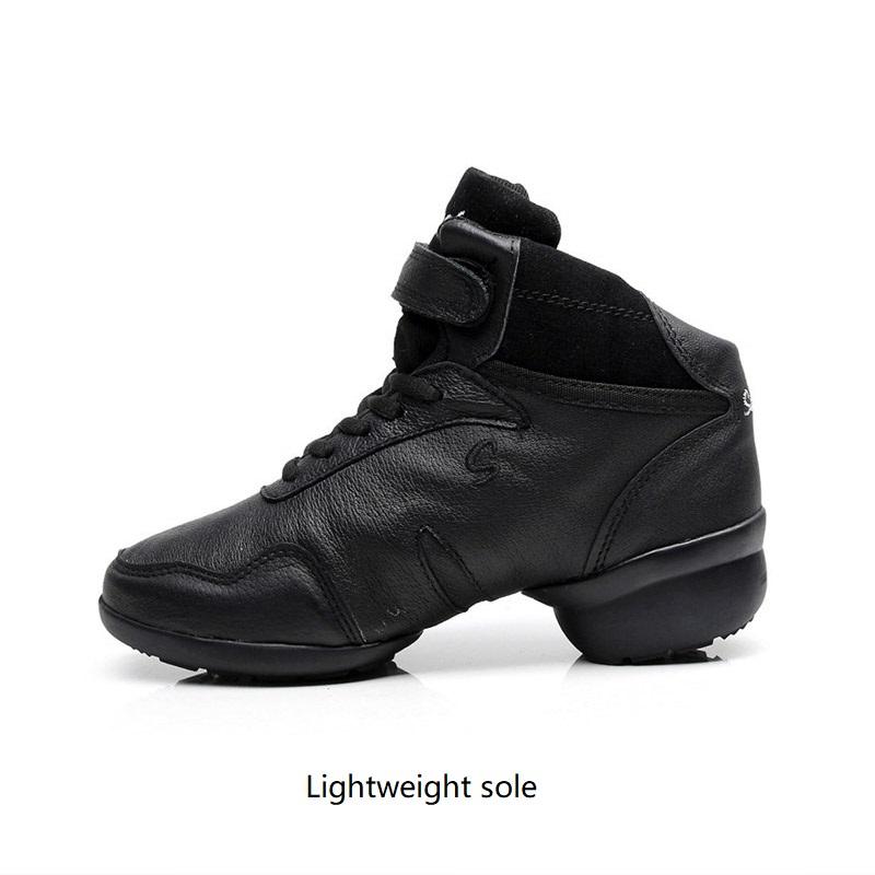 Boots Sneakers Canvas Leather Mesh Shoes Square Modern Jazz Dance Shoes Soft Outer Teacher Breathable Sports Shoes