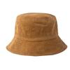 Corduroy Fisherman's Hat Children Versatile Fashion Show Small Face Cold Warm Autumn and Winter Basin Hat