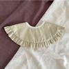 Ins Spring And Summer New Baby Gauze Large Lace Swallow Scarf Princess Palace Style Increased 360 Bib Baby Bib