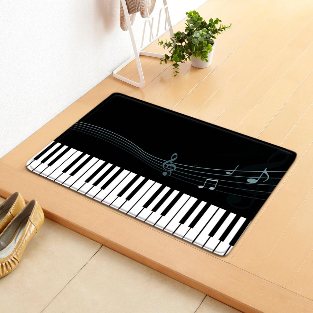 Creative Home Door Mat Water Absorbent Non-Slip Mat Living Room Kitchen Floor Mat Bedroom Carpet