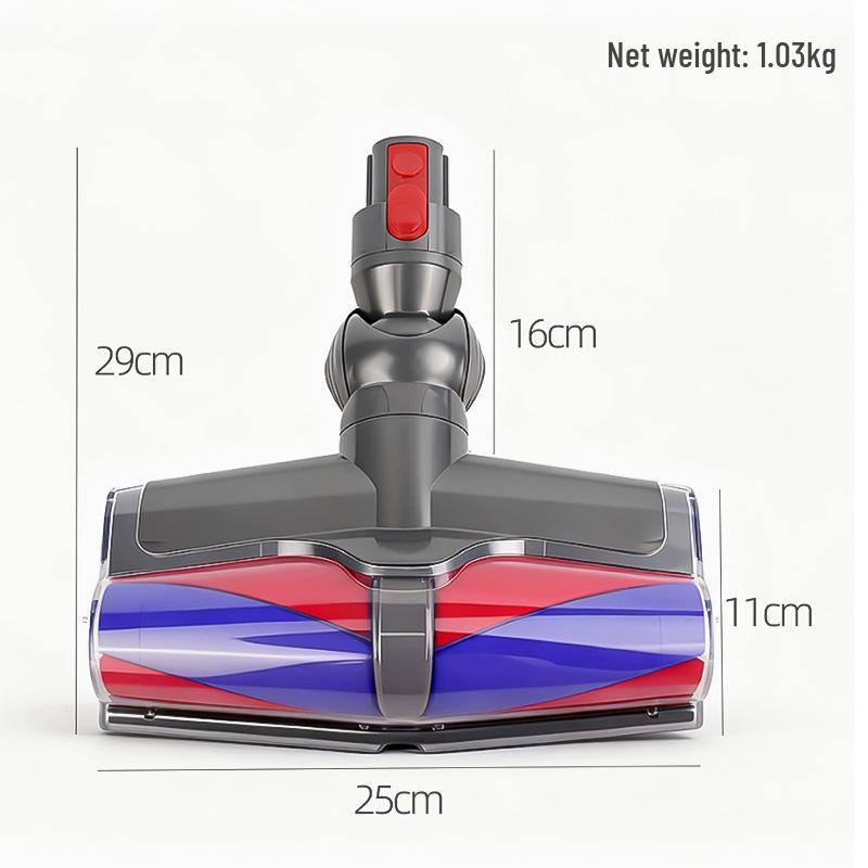 Dyson V7-V15 Stauberkennender Anti-Tangle Staubsaugerbürstenkopf
