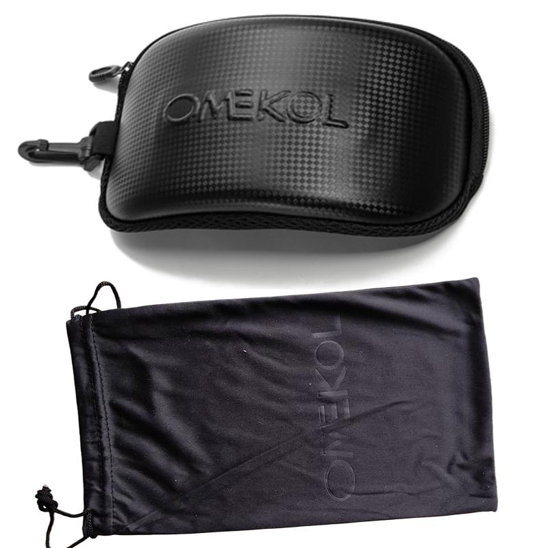 OMEKOL Outdoor Sport Anti-fog Hiking Eyewear Men Women Warm Ski Goggles Snow Snowboard Snowmobile Running Glasses in Winter OM Ski Box and Bag