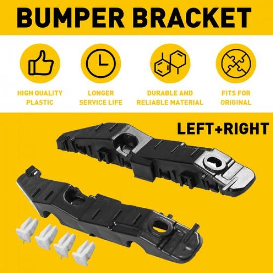 For 2015 2016 2017 Hyundai Front Cover Bumper Support Brackets Left Right