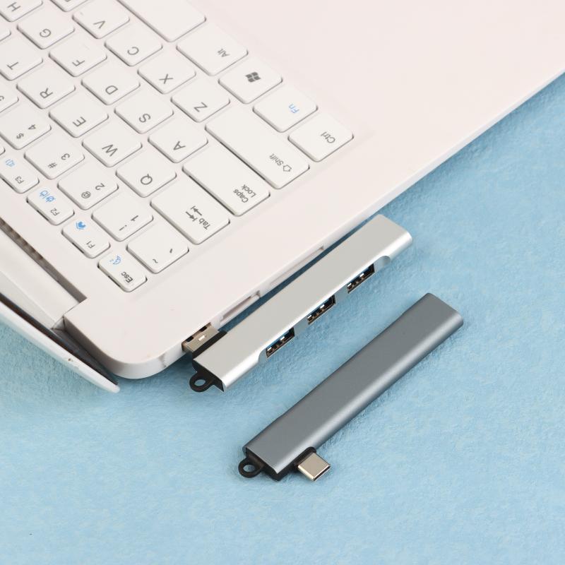 Hot Sale 1 Piece PC Computer Accessories 4Port USB 3.0 Hub High Speed Type C Splitter 5Gbps Multiport HUB 4 USB 3.0 2.0 Ports