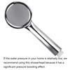 Water Saving Spray Nozzle High Pressure Pressurized Nozzle Shower Head Rainfall Chrome Bath Shower Head 1pc High Quality