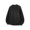 Mens Casual Round Neck Sweatshirt 2026 Loose Fit Solid Color Top Teens Daily Wear