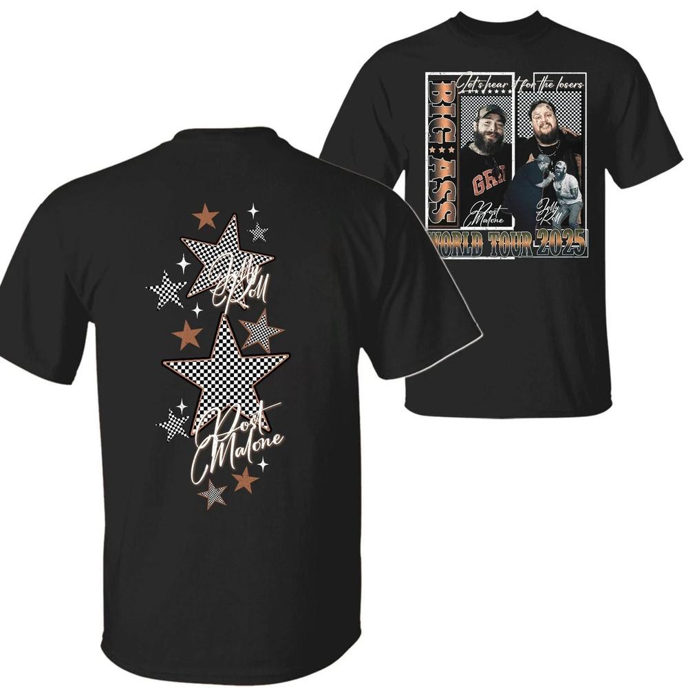 Big Ass Stadium Tour 2025 Concert Merch Graphic Unisex TShirt S5XL Unisex T-Shirt S
