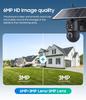 4G Solar-Powered 6MP HD Dual Lens Smart Camera with Full Color Monitoring & Remote Access