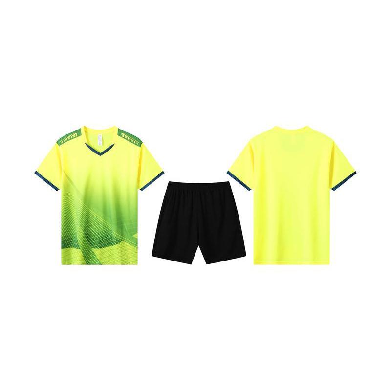 Unisex Summer Sports Team Training Uniform - Loose Short Sleeve Football Suit