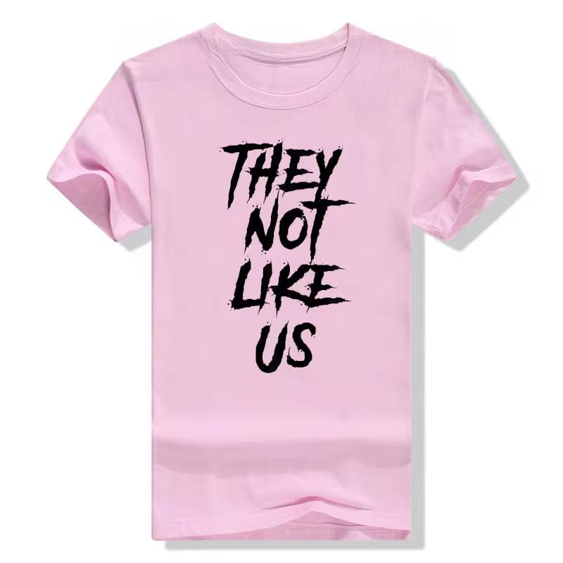 Streetwear Kendrick Lamar They Not Like Us T-Shirt New Song Album Tees RAP HIP HOP Oversize Fans Gift Unisex Fashion Casual Tops