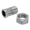 Stainless Steel Pipe Fitting Plumbing Butt Joint Adapter Spa Hot Tub Components Hardware G3/4 To G1