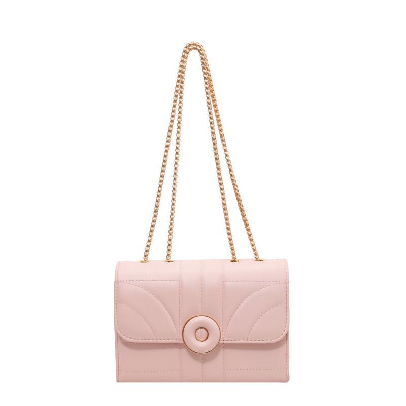 Fashion Pu Chain Shoulder Bag With Magnetic Closure For Daily Use