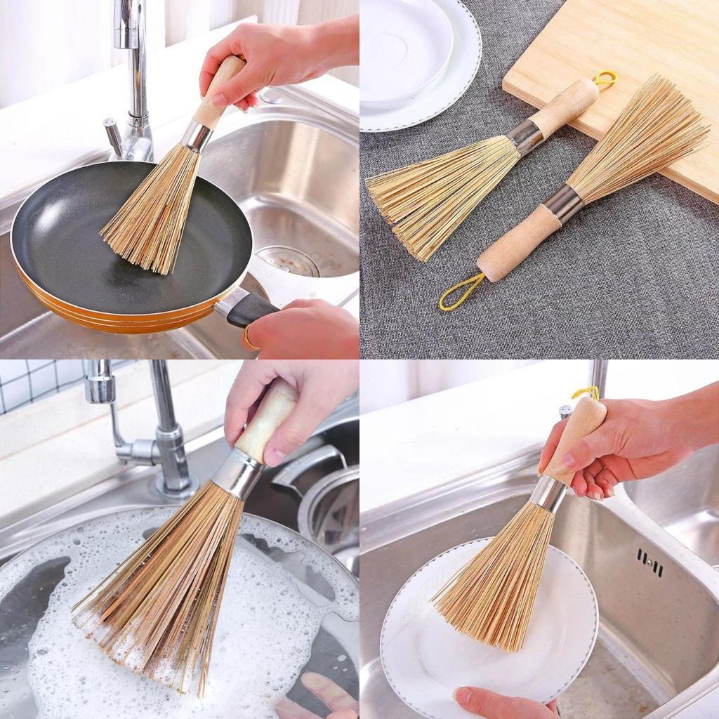 

Kitchen Brush Bamboo Non-stick Oil Brush Dishes Brush Strong Detergency 25x3cm X3UC China Mainland