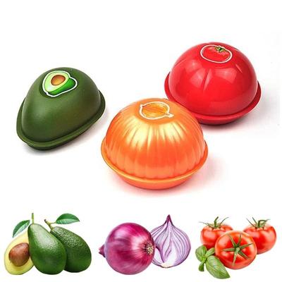 1 Uds. De comida de cocina, verduras crujientes, aguacate fresco, cebolla, tomate, caja sellada crujiente, tazón fresco de alta calidad ZH