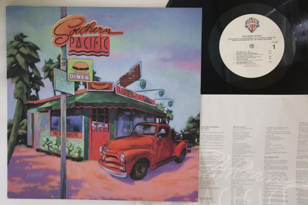 LP Record SOUTHERN PACIFIC - Southern Pacific 125206 WARNER BROS. 1985 US Rock Used
