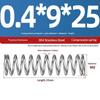 Spring Steel Pressure Return Spring Assortment 0.3/0.4mm Wire Dia 5-20mm Length for Hobbyist Craft Making Projects