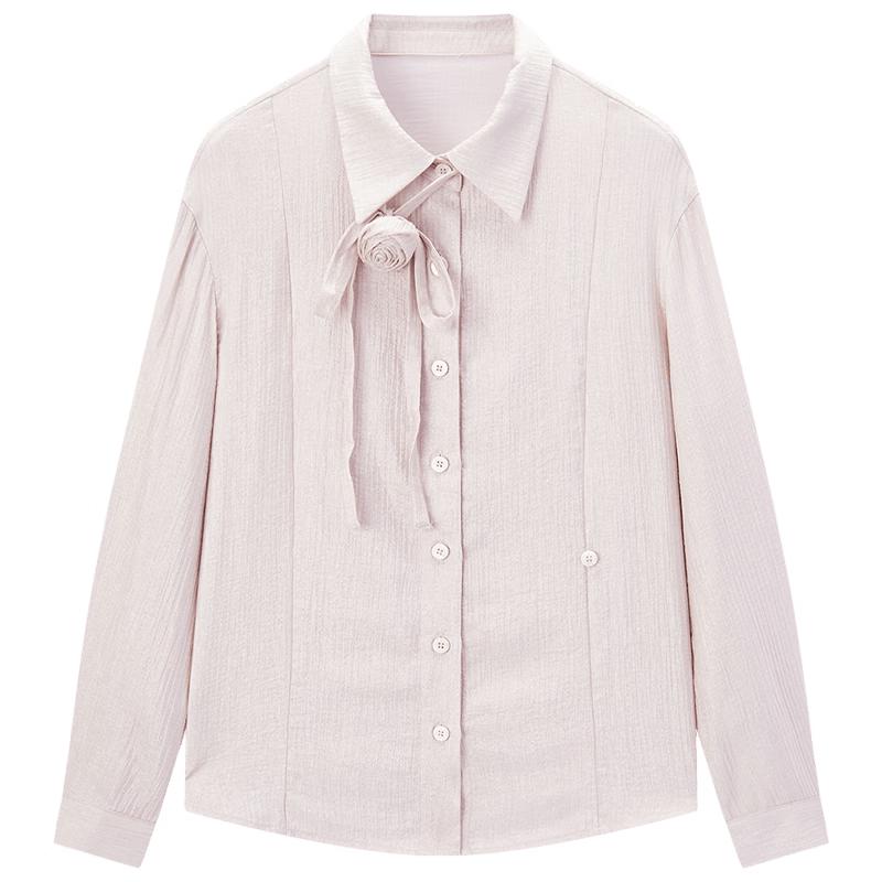 EICHITOO Women s Floral Long Sleeve Blouse S