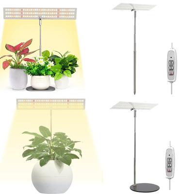 LED Standing Grow Lamp Height Adjustable Hydroponics Growing Light IP54 Waterproof Desktop Grow Lamp for Plant Flower Greenhouse