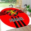 Custom Name Schalke Team Crest Carpet Rug Customizable Soft Washable Anti-Slip Home Living Room Sofa Mats Personalized Rug. 0909230