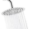 IProSan Durable Custom Ultra-thin 8-inch Douche Ceiling Water Saving Waterfall Chrome Finish Stainless Steel Bathroom