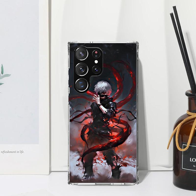 

G-Ghoul Tokyo Kaneki Ken Phone Case For Samsung Galaxy S26 S25 Edge S24 FE S23 S22 Ultra S21 Plus S20 + Art Fundas Back Cover Ga Samsung S26 Ultra
