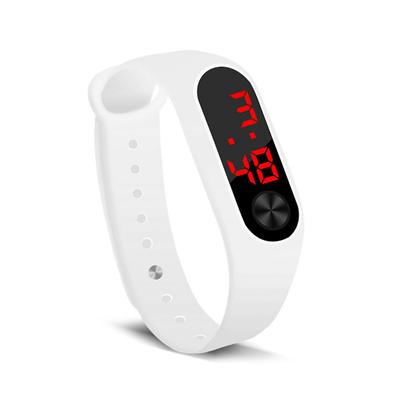 Reloj con anillo de mano Reloj electrónico de moda deportiva LED