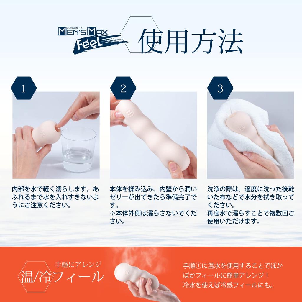 Max New Feel Loop Penetration Plus Wetch No Lotion Required Repeat Type Pocket Lotion Included Masturbator Hole Men's