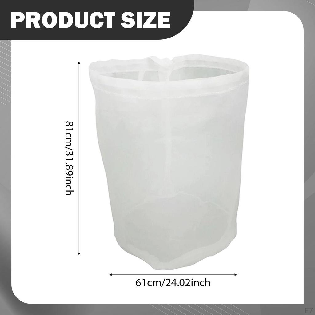 Beutel, Waschbar, Multifunktional, für Getreide, Apfelwein, Extra Groß, Obst, Trauben, Hopfen,