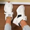 Fashion Women Sneakers 2025 Casual Versatile Thick-soled Running Sneakers Women Spring Autumn High-quality Luxury Lace-up Shoes Women