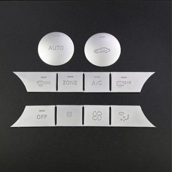 For Mercedes Benz W204 W164 C218 X164 X204 Car Console Air AC ZONE Switch Cover