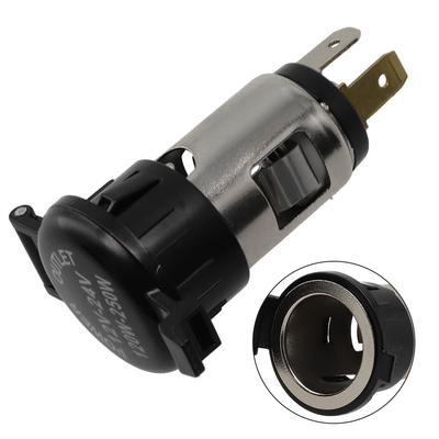 12V/24V Auto-Steckdose mit wasserdichter Abdeckung 10A Geeignet für Kameras
