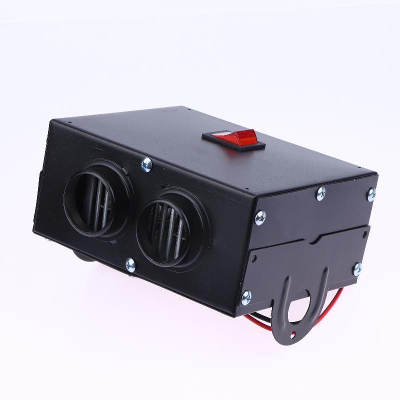 Car Heater 12V/24V 500W High Power Electric Heating Fan Portable Trucks Air Heater Winter Car Heater Defroster Kit