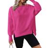 Women's Oversized Round Neck Sweatshirt