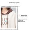 Mom's Casual Hooded Pullover for Women - Loose Fit, Spring/Fall 2024 Trend