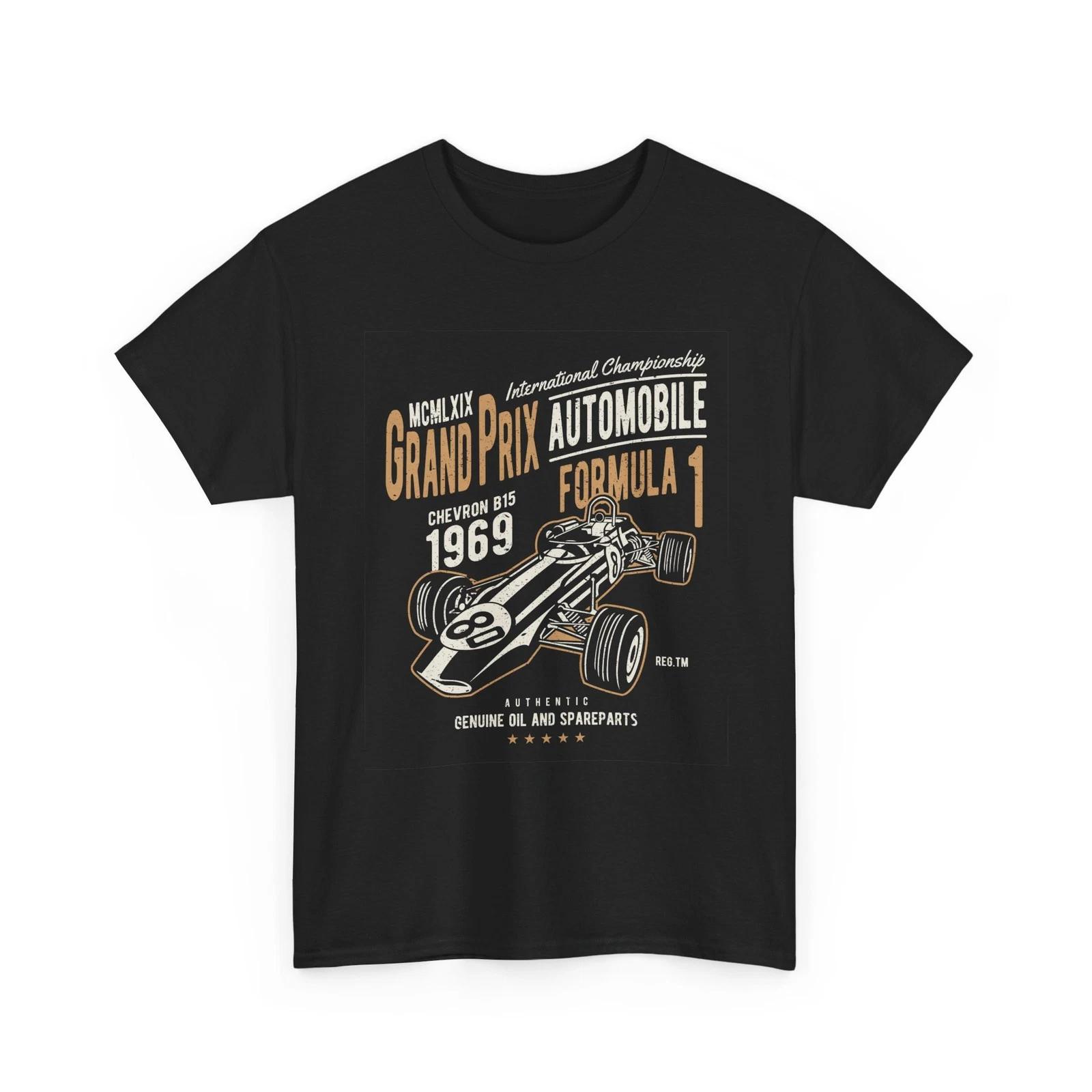 1969 Racing Vintage Formula Unisex Heavy Cotton Tee M