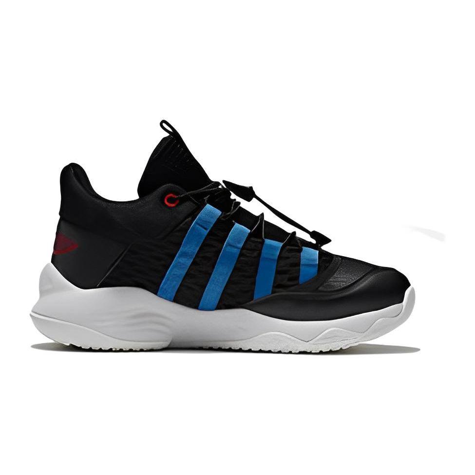 Li Ning Supportive Shock Absorption Basketball Shoes Kids Sneakers Black YKBS010-3
