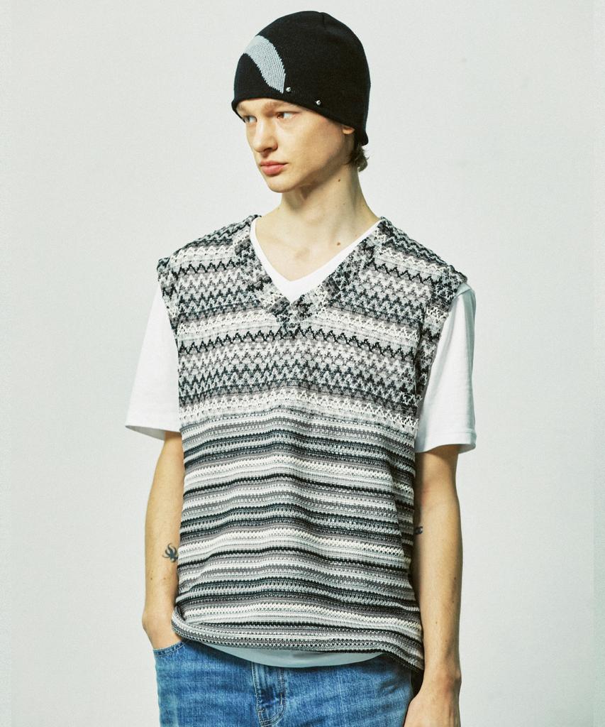 Ssy Havana Beach Knit Vest Midnight