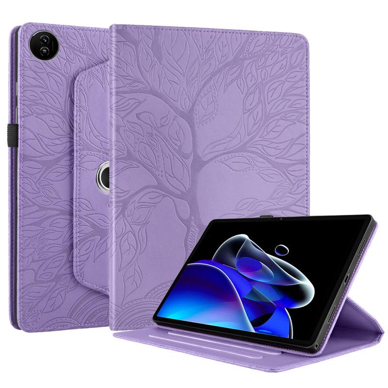 Kompatibel mit OPPO realme Pad 2 11,5 Zoll Tablet-Hülle, 360° drehbarer Ständer, Stoßfeste kratzfeste Abdeckung mit Stifthalter