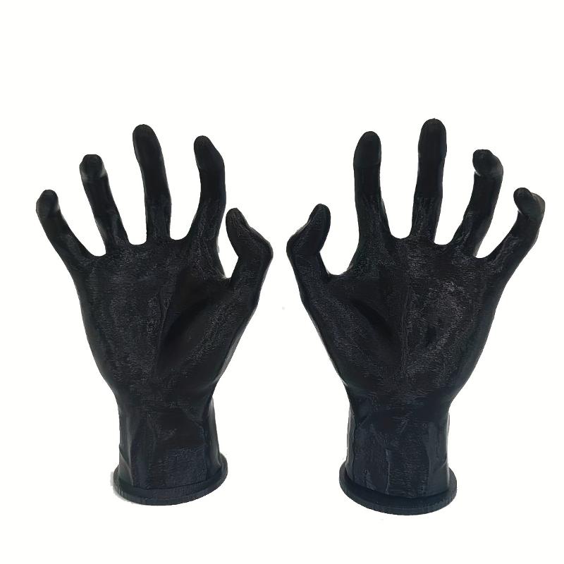1 pièce Ornements Créatifs Main du Diable Horreur Support de Bureau Décoration Présentoir à Bijoux Statue de Main Simulée Cadeaux