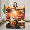 Wochenende Album Beeil dich Morgen Wurfdecke für Sofa Weiche Plüschdecke 50x60 Zoll Mehrgrößen Tagesdecke für alle Jahreszeiten