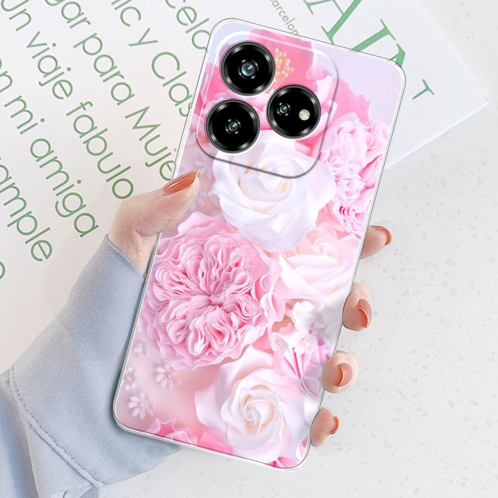 For ZTE Axon 60 4G Case Back Cover For ZTE Blade V60 4G Funda Shockproof Clear Soft Silicone Phone Case for ZTE Blade V40S Coque