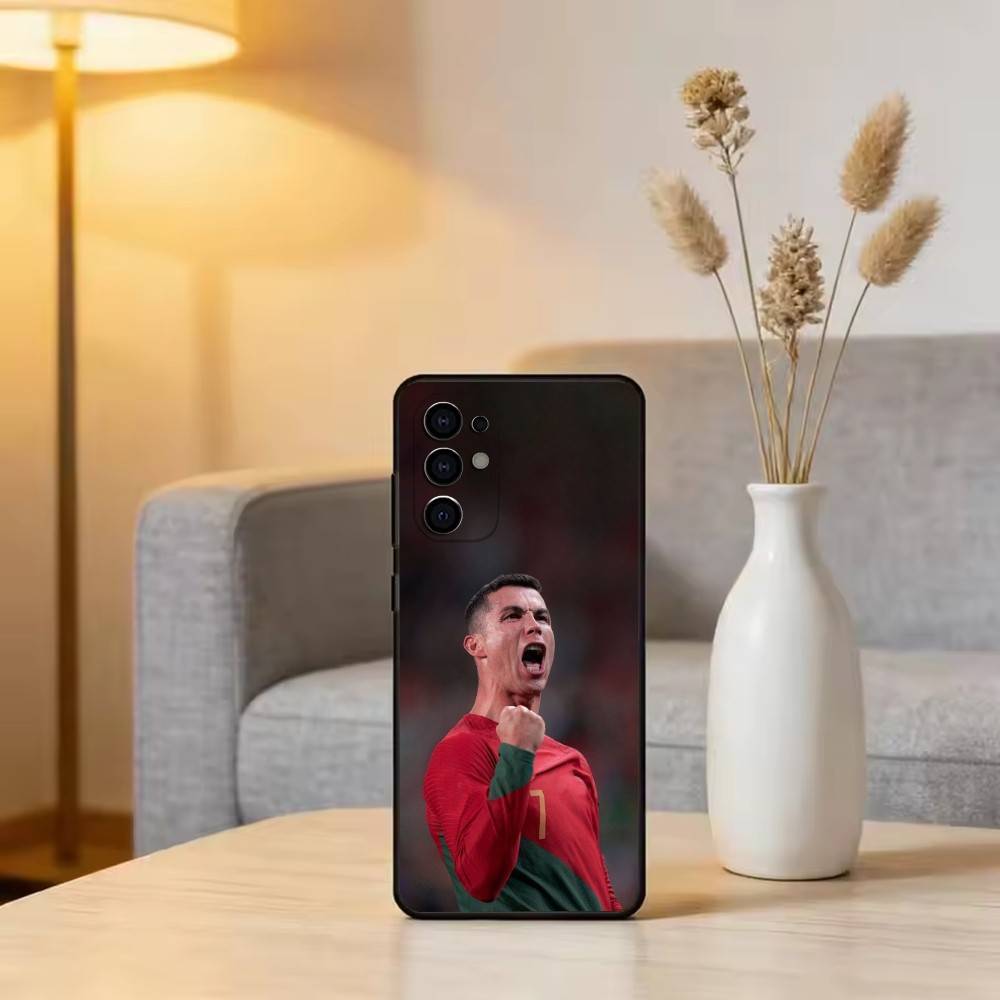 C-Ronaldo Phone Case For Samsung S25,S24,S21,S22,S23,S30,Ultra,S20,Plus,Fe,Soft Silicone Black Cover