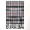 Autumn and Winter New Men's Imitation Cashmere Scarf Student Scarf Warm British Plaid Versatile Trendy Men's Scarf
