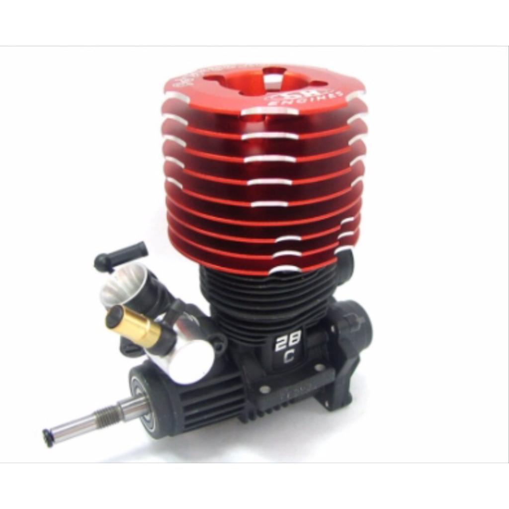PT28XM1-P8 SH28 28-class Engine Starter Base Version/pull Start Version Engine 1:8 Scale Rear Exhaust SG Shaft Engine Model Toy