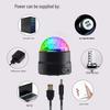 USB Rotating LED Disco Ball Party Light
