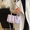 Spring Summer Stylish New Women's Bag Pearl Wrinkle Cloud Handbag Shoulder Crossbody Mini Bag