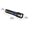 2026 NEW Ultra Bright LED Flashlight Strong Light Tactical Torch Rechargeable Portable Lamp Outdoor Camping Lantern