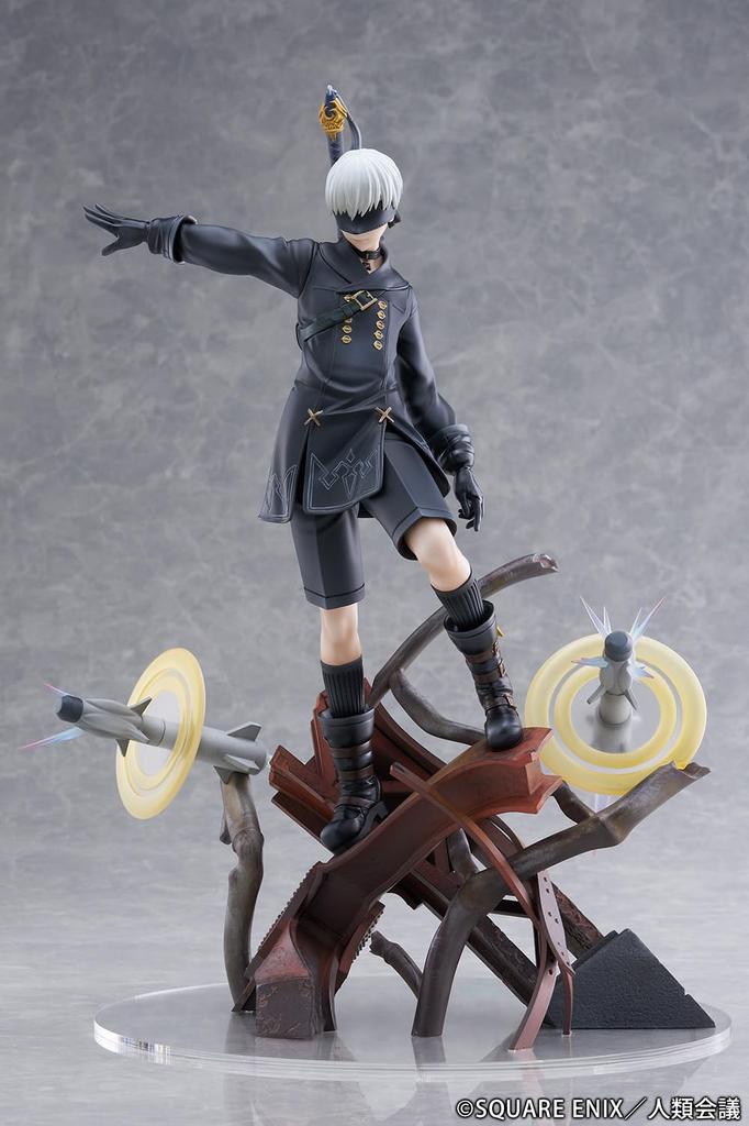 PROOF TV Anime 9S 9 Type Scale PVC Figure "NieRAutomata Ver. 1.1a" (YoRHa No. S) -Guerrilla- 1/7 Pre-painted
