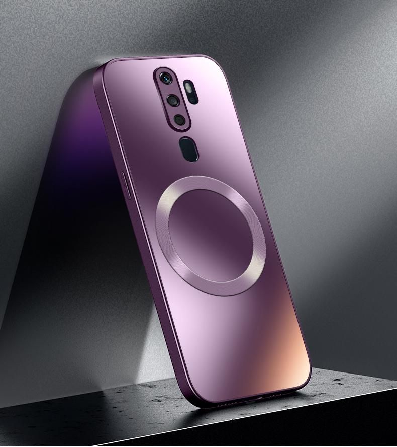 For OPPO A9 A5 2020 Case Hard Matte Magnetic Wireless Charging Protective Back Cover Case For OPPO A72 A92S A93 A93S A96 A97 A9