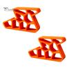 Heavy Duty Door Stop 2/3/4Pcs Window Stopper with Track Lock, Safety Non Slip Wedge Wedge, No-Tool Installation Balcony Security